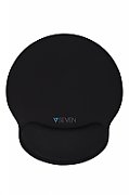 MEMORY FOAM SUPPORT MOUSE PAD/BLACK (230X200MM) WRIST REST