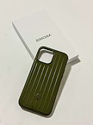 OB SYMMETRY APPLE IPHONE 15PRO/CACTUS LEATHER GROOVE GREEN