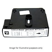 Wristband, Synthetic, 1x11in (25.4x279.4mm) DT, Z-Band Ultra Soft, Coated, Permanent Adhesive, cartridge, Red / Order Unit/Box - 6pcs