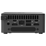 Mini PC Asus NUC 13 Pro 90AR00C1-M00040, Intel 1315u (6C / 8T, 4.5 - 3.3 GHz, 55 W), Intel UHD Graphics, sursa 90 W, Negru