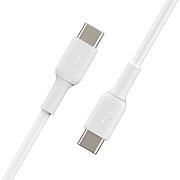 BELKIN USB-C/USB-C CABLE/2M PVC WHITE