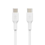 BELKIN USB-C/USB-C CABLE/2M PVC WHITE
