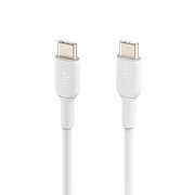 BELKIN USB-C/USB-C CABLE/2M PVC WHITE