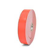 Wristband, Polypropylene, 1x10in (25.4x254mm) Direct thermal, Z-Band Fun, Adhesive closure, 1in (25.4mm) core, 350/roll, 4/box, Red