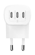 BOOST CHARGE 67 W CHARGER WITH/3 USB-C PORTS PPS TECHNOLOGY WHI