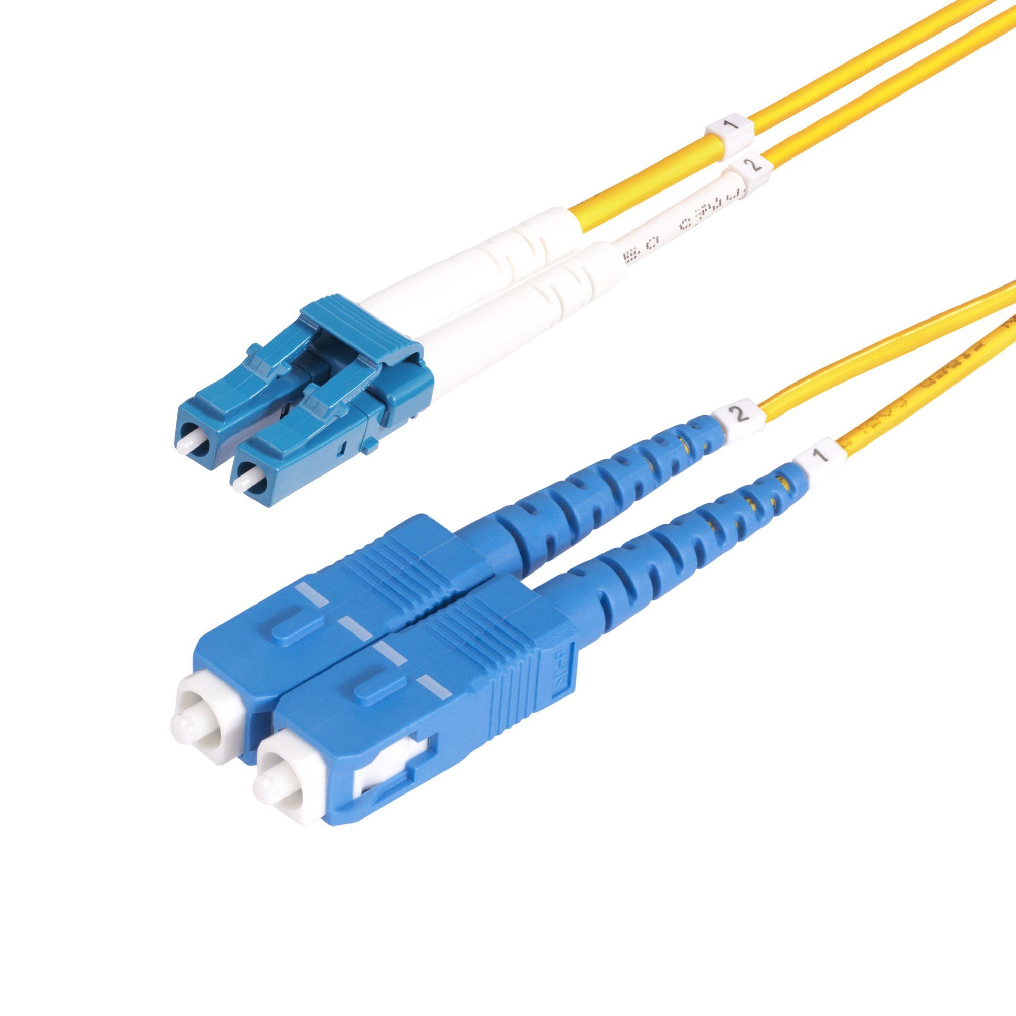 10M LC TO SC OS2 FIBER CABLE/OS2/UPC/DUPLEX/LSZH