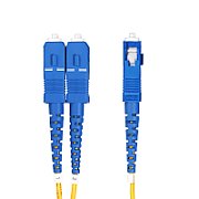 10M LC TO SC OS2 FIBER CABLE/OS2/UPC/DUPLEX/LSZH
