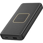 POWER BANK 10K MAH USB A AND C/18W USB-PD + WIRELESS 10W BLACK