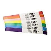 Wristband, Polypropylene, 1x10in (25.4x254mm) Direct thermal, Z-Band Fun, Adhesive closure, 1in (25.4mm) core, 350/roll, 4/box, Green