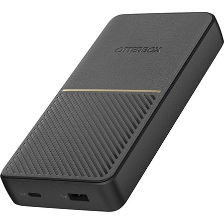 POWER BANK 20K MAH USB A AND C/18W USB-PD - BLACK