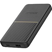 POWER BANK 10K MAH USB A AND C/18W USB-PD - BLACK