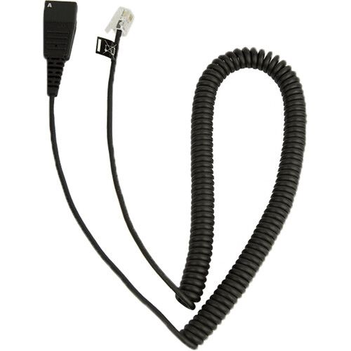 Jabra 8800-01-06 cabluri telefonice 0,5 m Negru