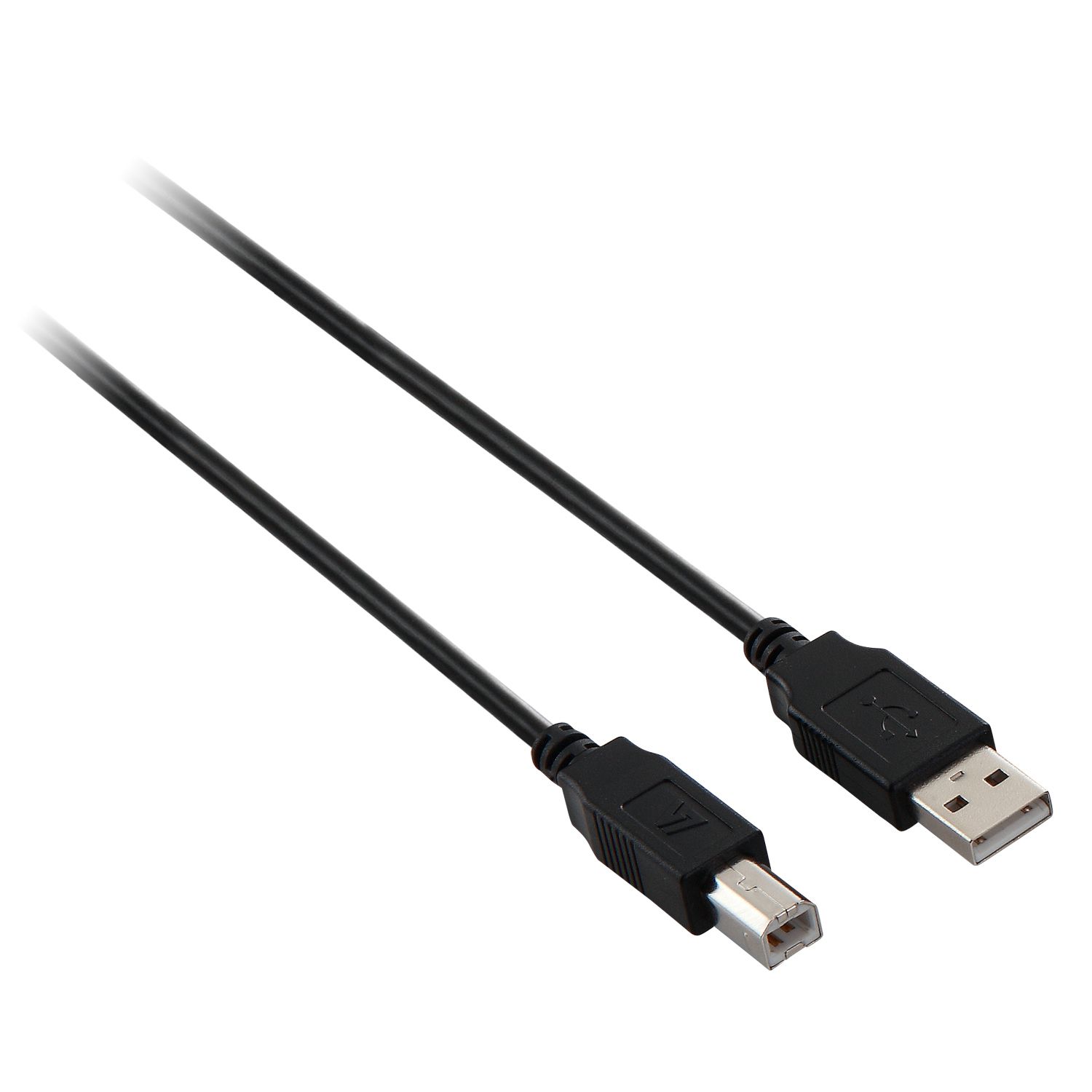 USB2.0 A TO B CABLE 1.8M BLACK/DATA CABLE 480MBPS PERIPHERALS