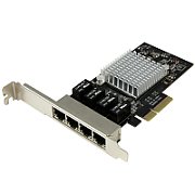 4-PORT GIGABIT NIC - PCIE/CARD W/ INTEL I350-AM4 CHIP PCIE