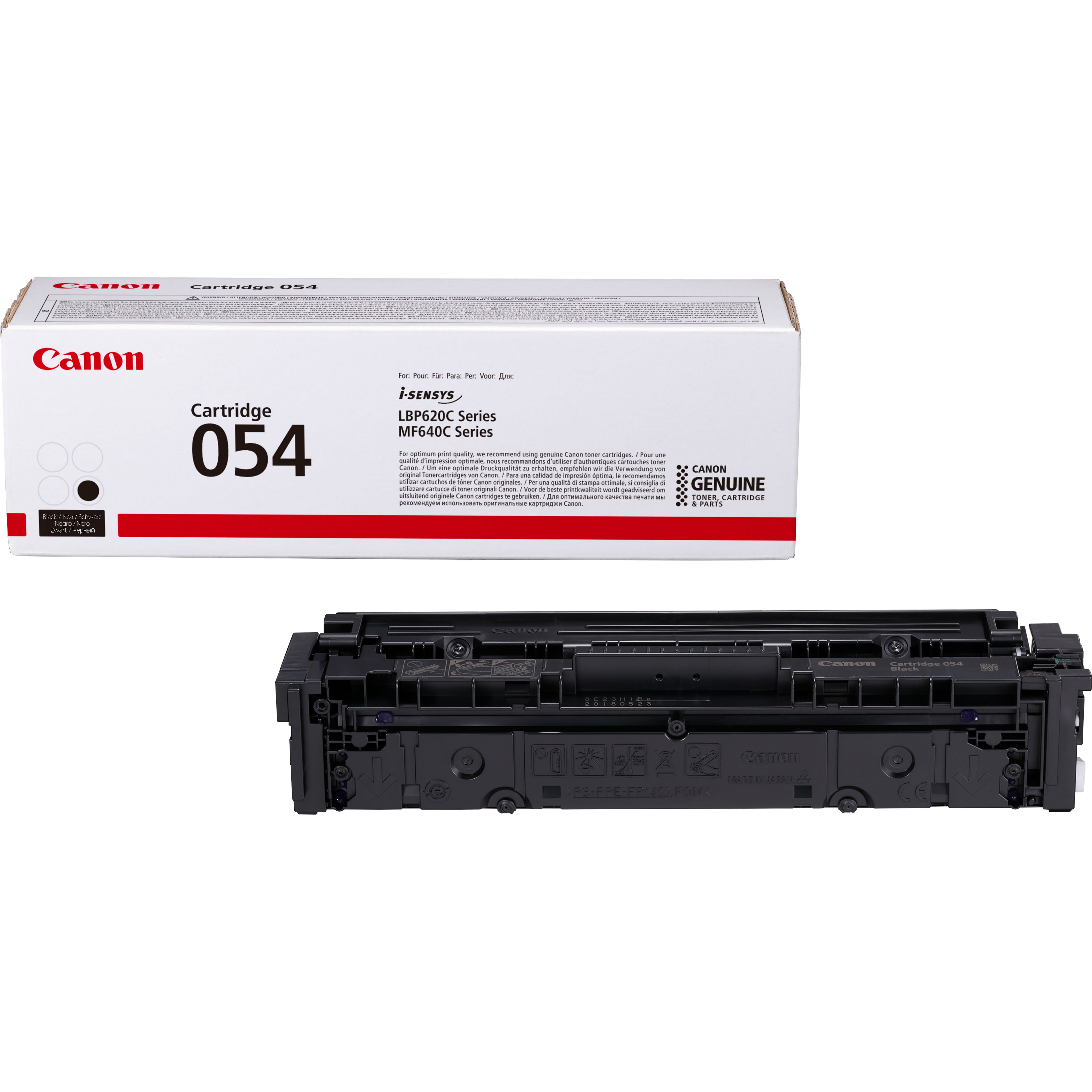 Cartus toner Canon 3024C002 ,Negru ,1500 pagini ,Original (CRG054BK) 