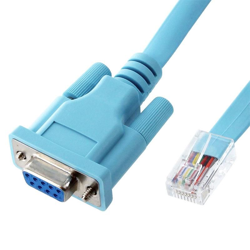 CONSOLE CABLE 6FT WITH/RJ45 AND DB9F