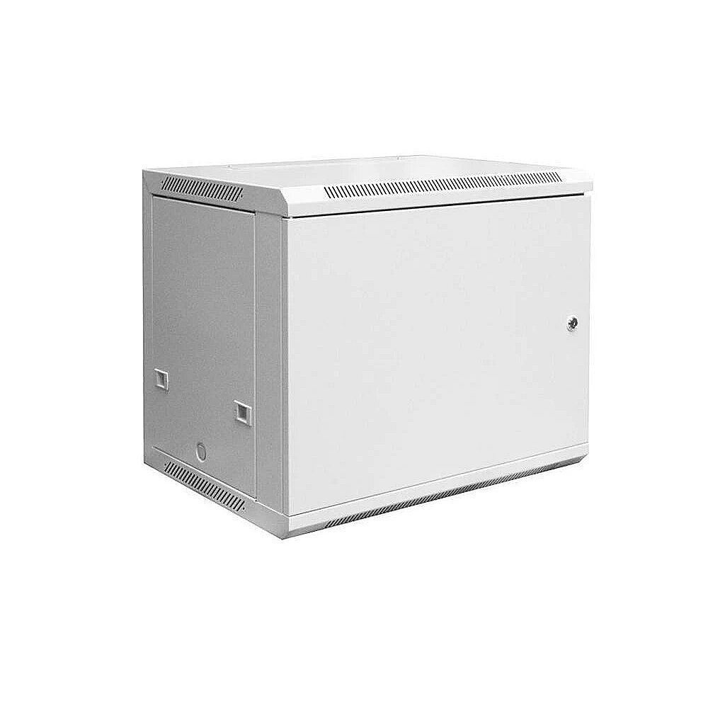 DIGITUS DN-W19 12U/600 DIGITUS Wallmount cabinet 12U, 600x600mm, grey RAL 7035