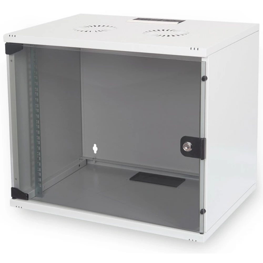 DIGITUS DN-WD19 12U/600 DIGITUS Wallmount cabinet 12U, double section, 600x6000mm, grey RAL 7035