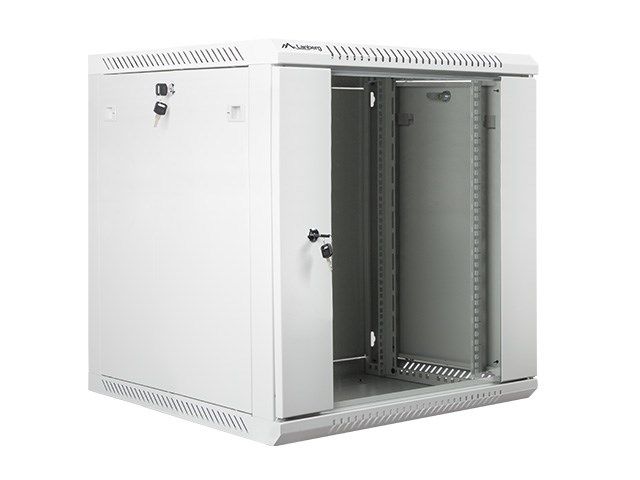 LANBERG WF01-6612-10S Lanberg wall-mounted rack 19 demounted flat pack 12U/600x600mm gray