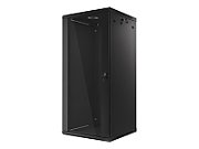 LANBERG WF01-6627-10B Lanberg wall-mounted rack 19 demounted flat pack 27U/600x600mm black