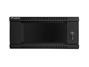 LANBERG WF01-6604-10B Lanberg wall-mounted rack 19 demounted flat pack 4U/600x600mm black