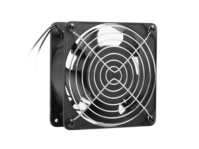 LANBERG AK-1501-B Lanberg fan 230V for wallmounting cabinets 19 black