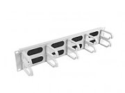 LANBERG AK-1204-S Lanberg cable management brush panel type B, 19, 2U, grey