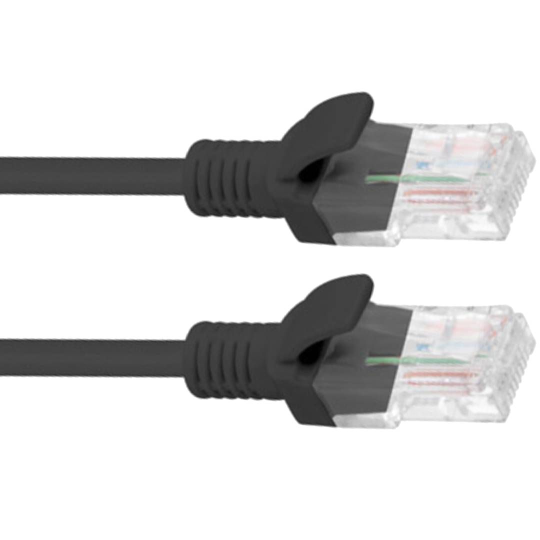 LANBERG PCU5-20CC-0200-BK Lanberg Patchcord RJ45 cat. 5e UTP 2m black, 10-Pack