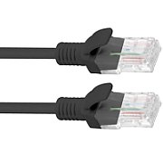 LANBERG PCU5-20CC-0200-BK Lanberg Patchcord RJ45 cat. 5e UTP 2m black, 10-Pack