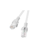 Lanberg LANBERG PCU6-20CC-0100-S Lanberg Patchcord RJ45 cat. 6 UTP 1m Gray, 10-pack