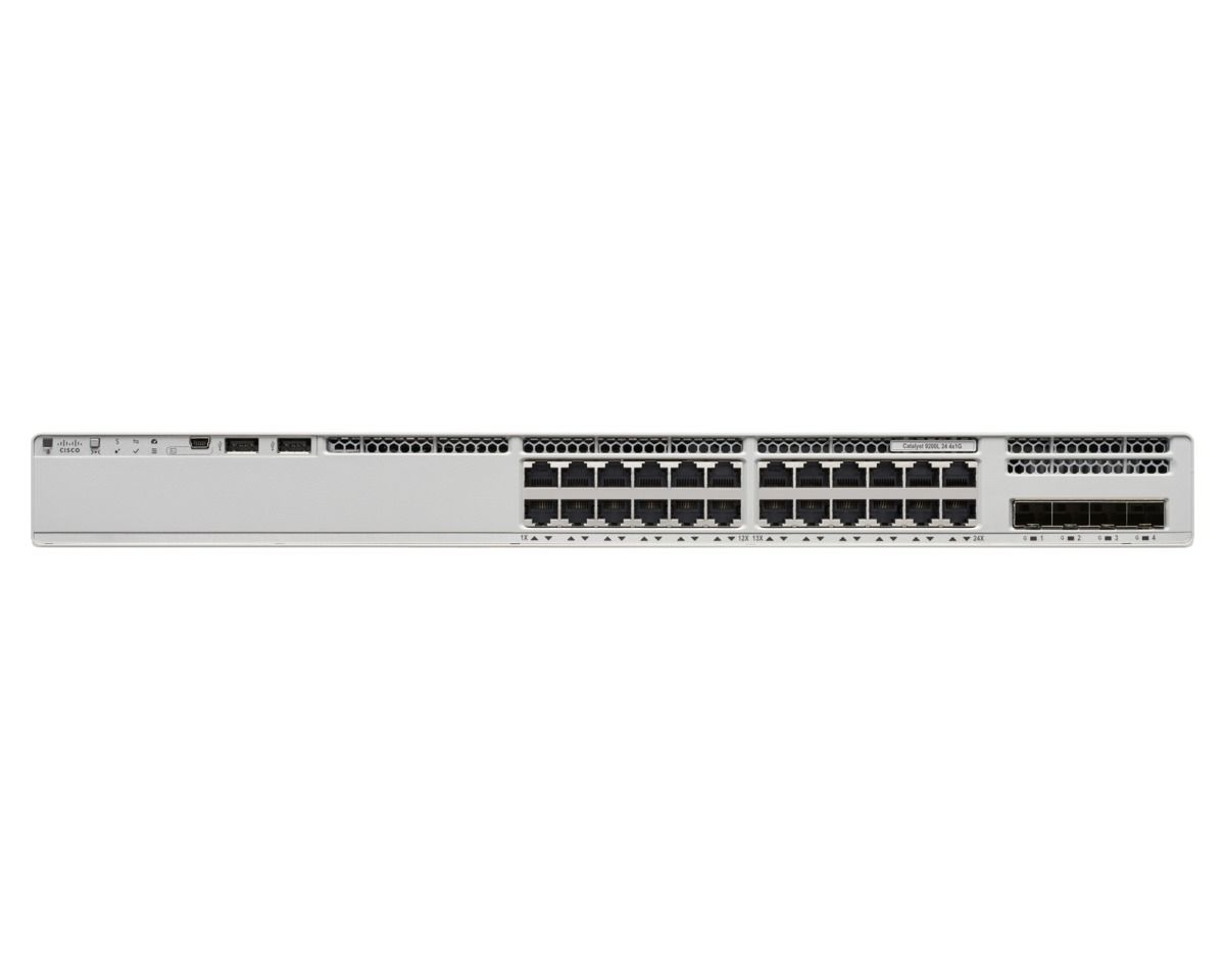 Switch Cisco C9200L-24P-4X-A, 24 porturi 100/1000/10000 Mbps