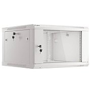 LANBERG WF01-6606-10S Lanberg wall-mounted rack 19 demounted flat pack 6U/600x600mm gray