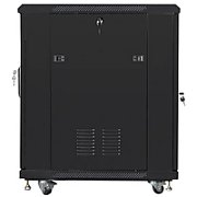 LANBERG FF01-6815-12B Lanberg free-standing rack 19 self-assembly flat pack 15U/ 600x800mm black