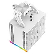 COOLER DeepCool  AK500 Digital WH ,racire aer, 6 mm5 pcs heatpipe, skt. Intel LGA 1700/1200/115x/2066/2011-v3/2011 AMD AM5/AM4, fan 120mm, 500-1550 rpm, conectare 4-pin PWM, LED RGB adresabil,  R-AK500-WHADMN-G  (timbru verde 2 lei)