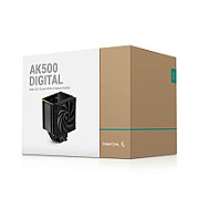 COOLER DeepCool  AK500 Digital ,racire aer, 6 mm5 pcs heatpipe, skt. Intel LGA 1700/1200/115x/2066/2011-v3/2011 AMD AM5/AM4, fan 120mm, 500-1550 rpm, conectare 4-pin PWM, LED RGB adresabil,  R-AK500-BKADMN-G  (timbru verde 2 lei)