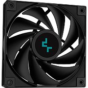COOLER DeepCool  LS720S Zero Dark , racire lichid, skt. Intel LGA 1700/1200/115x, AMD AM5/AM4, radiator aluminiu, pompa 3100 rpm, fan 3x120mm, 500 - 2500 rpm, conector 4-pin PWM, White LED, negru,  R-LS720-BKNNMM-G-1  (timbru verde 2 lei)