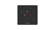Post interior interfon audio Hikvision DS-KH6000-E1, 9 butoane, microfon inclus, difuzor inclus, interfata: 1 RJ-45 100 Mbps, alimentare:IEEE802.3af, Standard PoE,12 VDC, temperatura de functionare: -10 °C to 50 °C