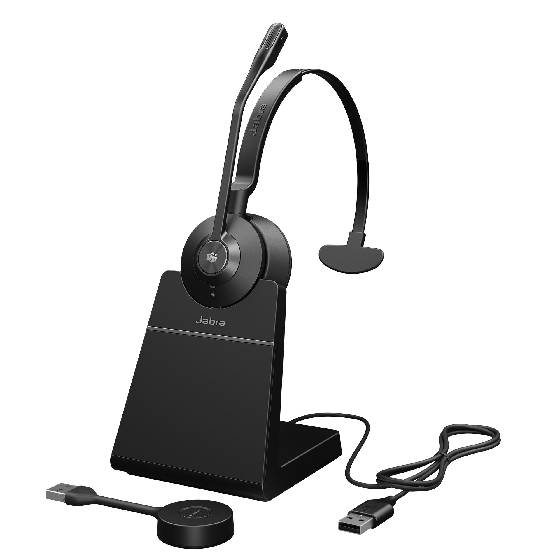 JABRA ENGAGE 55 MS MONO USB-A/WITH CHARGING STAND EMEA/APAC