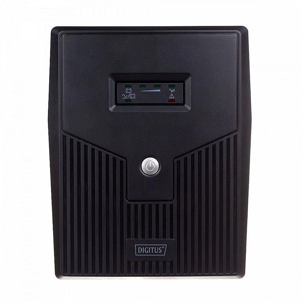 DIGITUS DN-170067 DIGITUS UPS Line-Ineractive LED 2000VA/1200W 2x12V/9Ah AVR 4xSCH. USB RS232 RJ45