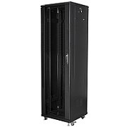 LANBERG FF01-6642-12B Lanberg free-standing rack 19 demounted flat pack 42U/600x600mm black