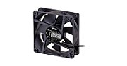 Akyga AKY AW-8A-BK Akyga System fan 8 cm black AW-8A-BK molex 80x80 mm