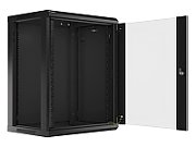 LANBERG WF01-6415-10B Lanberg wall-mounted rack 19 demounted flat pack 15U/600x450mm black