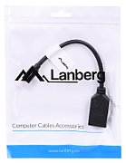 LANBERG AD-0003-BK Lanberg adapter mini Displayport(M)-> Displayport(F)
