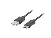 LANBERG CA-USBO-31CU-0018-BK Lanberg cable USB-C(M)->A(M) 3.1 1.8M Black