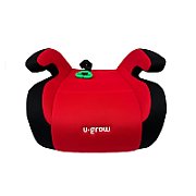 Inaltator auto 125-150  R129 cu isofix , negru/rosu, U-Grow
