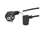 LANBERG CA-C13C-12CC-0018-BK Lanberg power computer cable VDE 90 angled CEE 7/7-> C13 1.8m