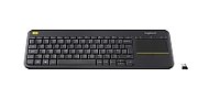 WIRELESS TOUCH KEYBOARD K400+/DARK - NLB - 2.4GHZ CENTRAL