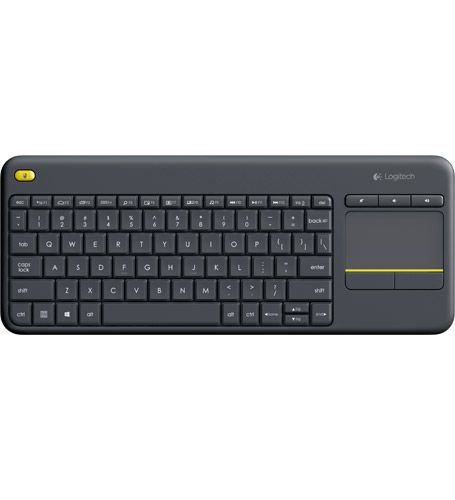 WIRELESS TOUCH KEYBOARD/K400 PLUS BLACK HU VERSION