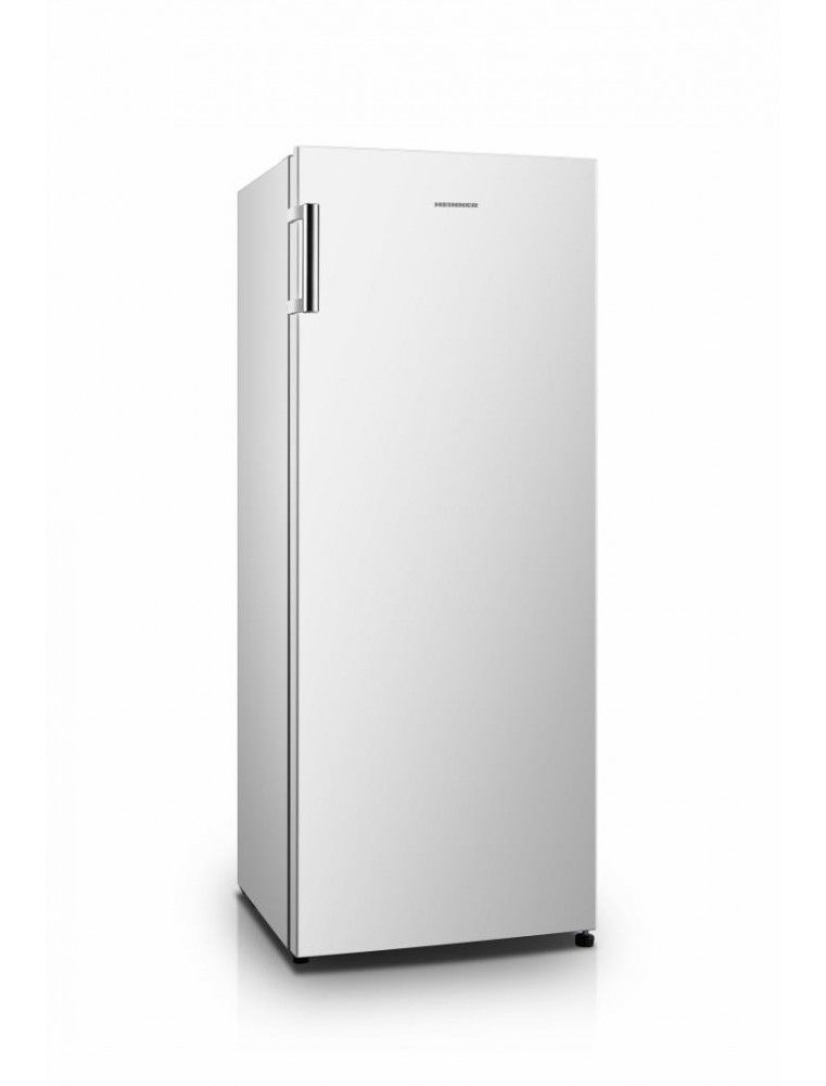 Frigider Heinner HF-V401NFSE++, Full No frost, clasa energetica: E, capacitate totala: 389L, control electronic, lumina LED, 4 rafturi sticla, 1 compartiment pentru fructe si legume cu control nivel umiditate, 1 compartiment Chiller, suport oua, dimensiuni: 59.5 x 65 x 186 cm, culoare: Argintiu