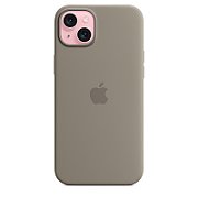 IPHONE 15 PLUS SILICONE CASE/WITH MAGSAFE - CLAY